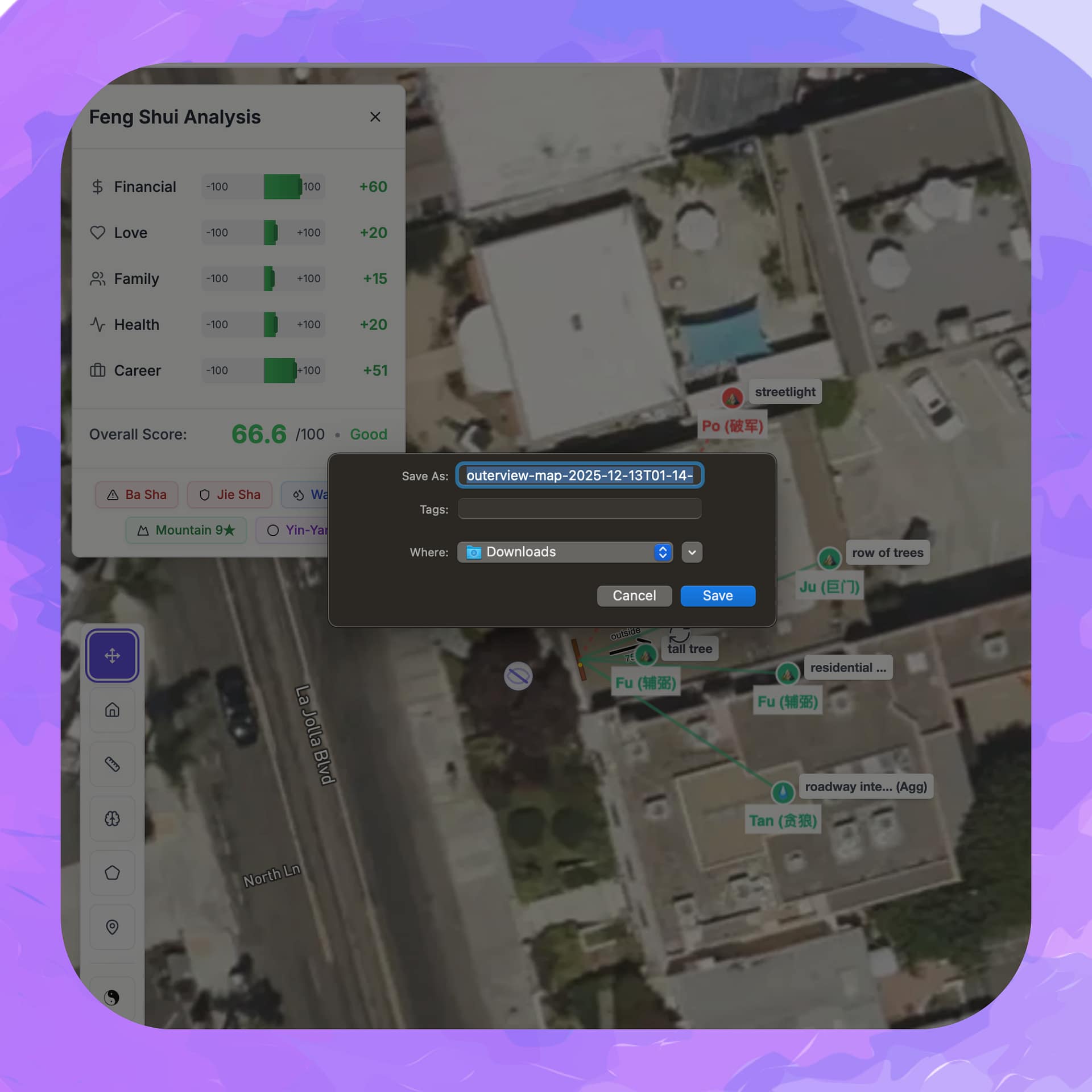 law of fengshui feature highlights export